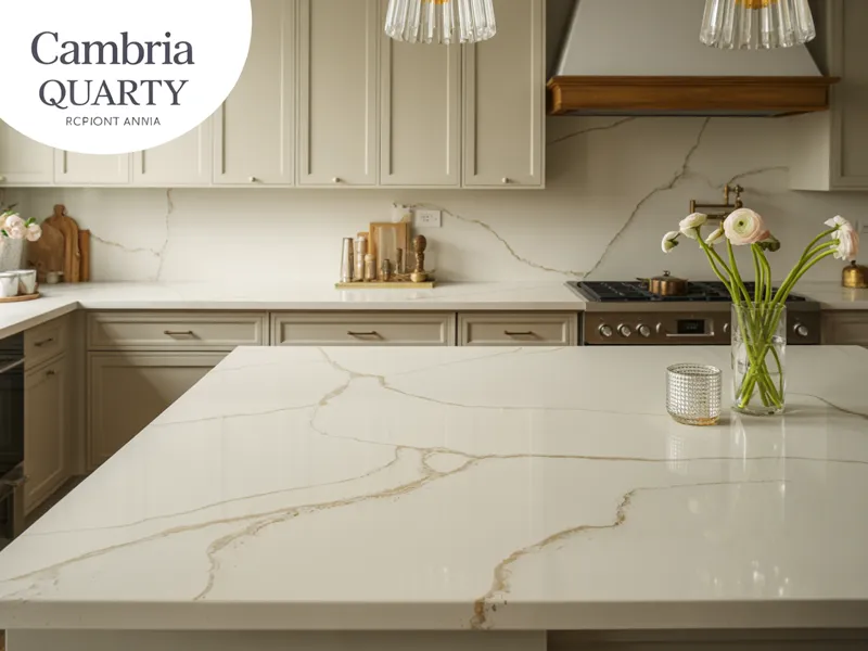 Cambria Clareanne quartz countertop