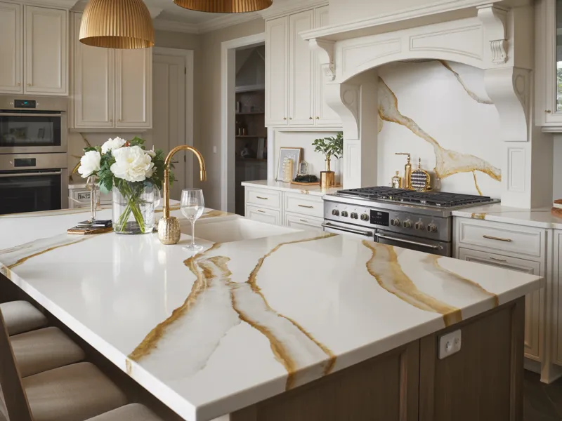 Cambria Swanbridge quartz countertop