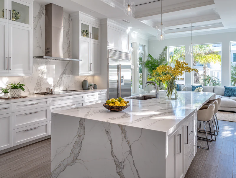 Quartz colors for Fort Lauderdale coastal homes